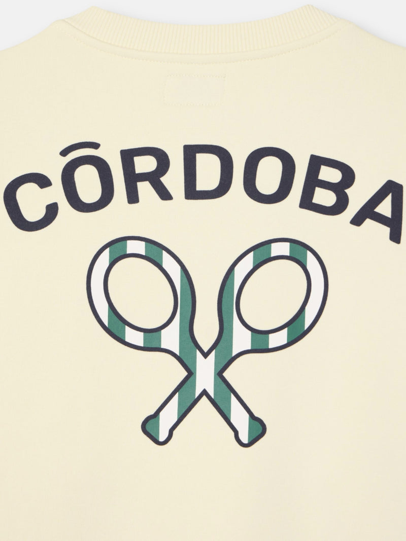 Sudadera kids silbon CCF crema