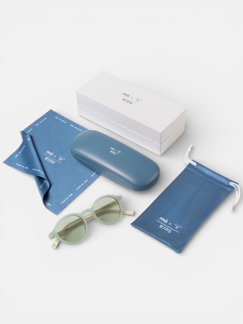 MOxSILBON kids Marlow bicolor green sunglasses