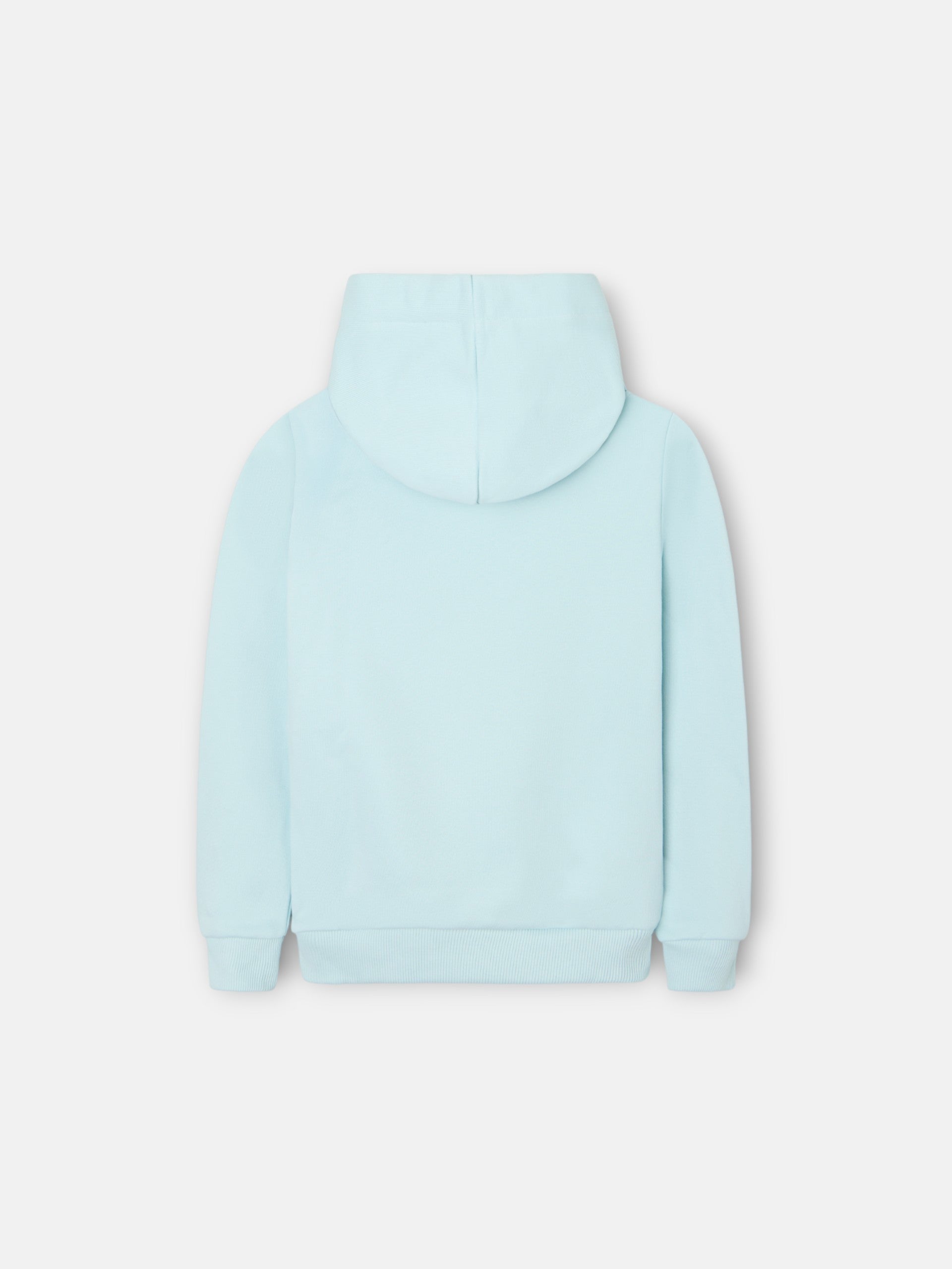 Sudadera girl capucha silbon sunset celeste