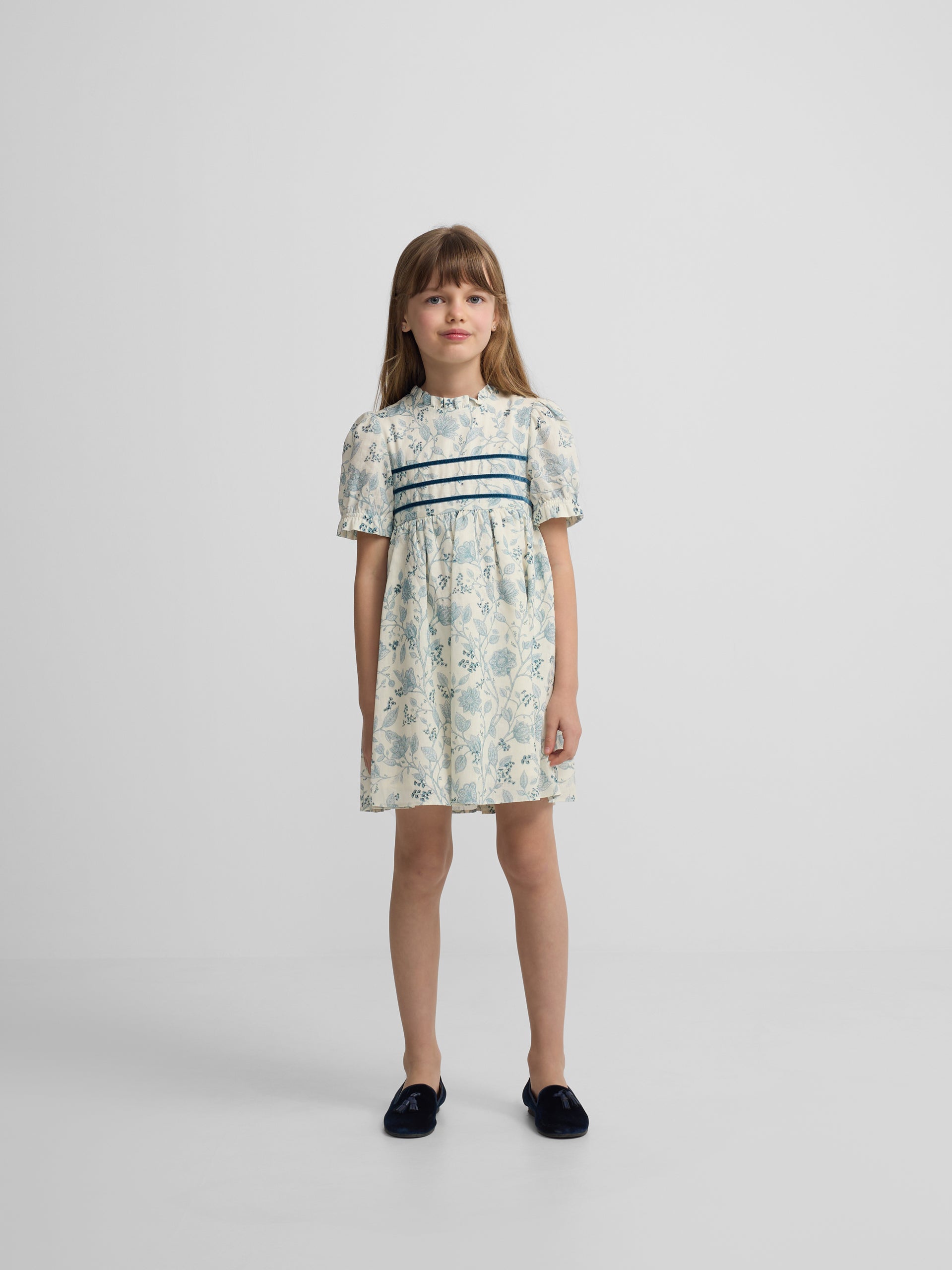 Vestido girl vestir estampado celestes