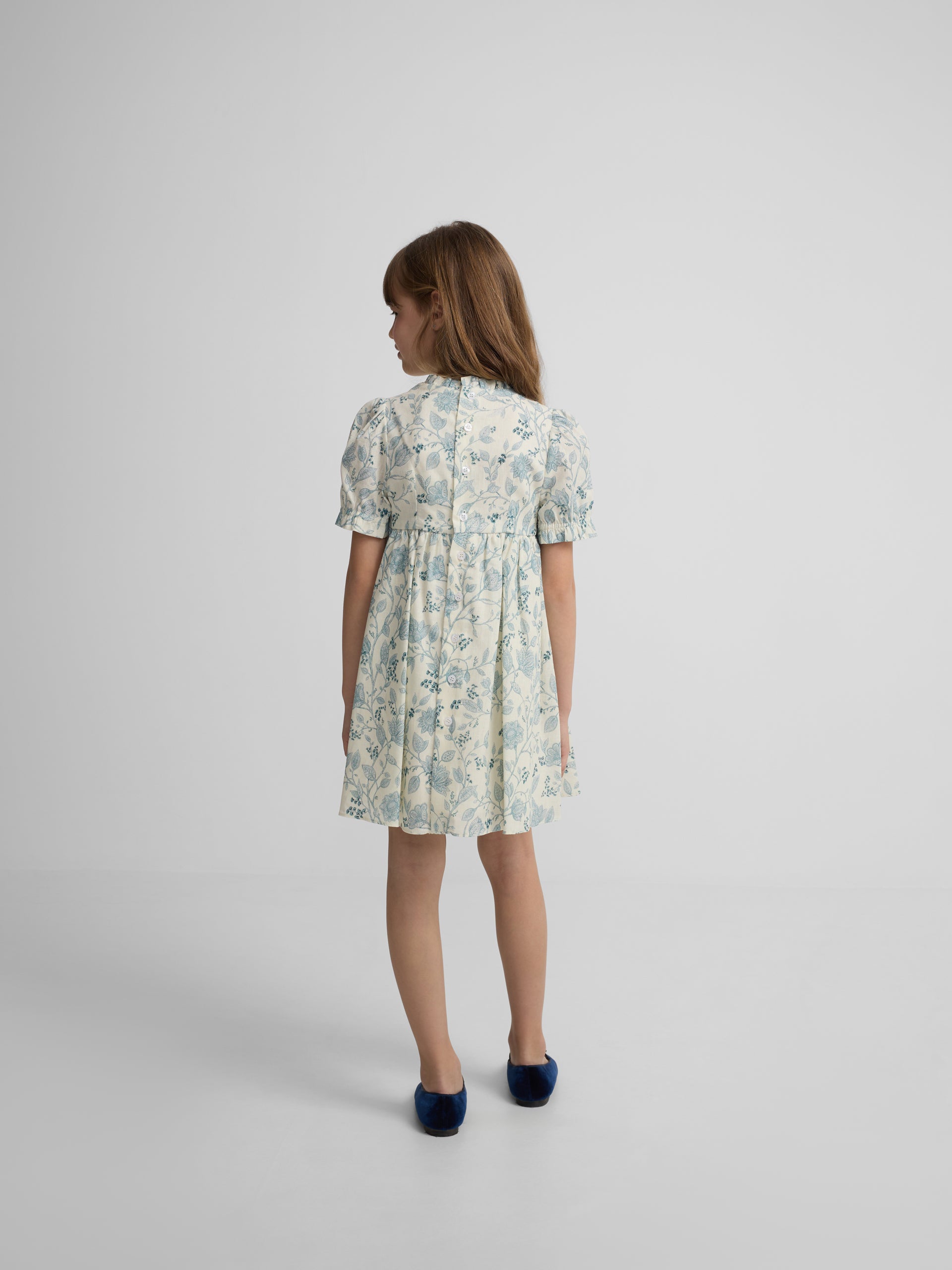 Vestido girl vestir estampado celestes