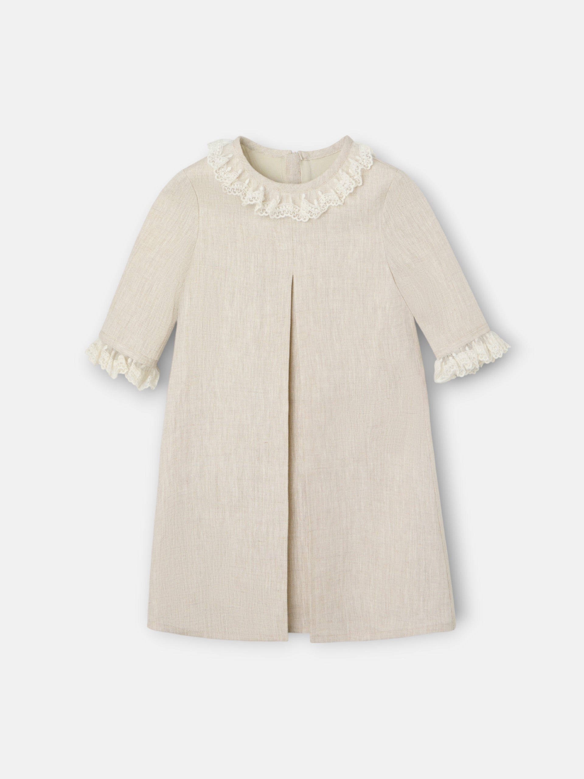 Vestido girl vestir beige