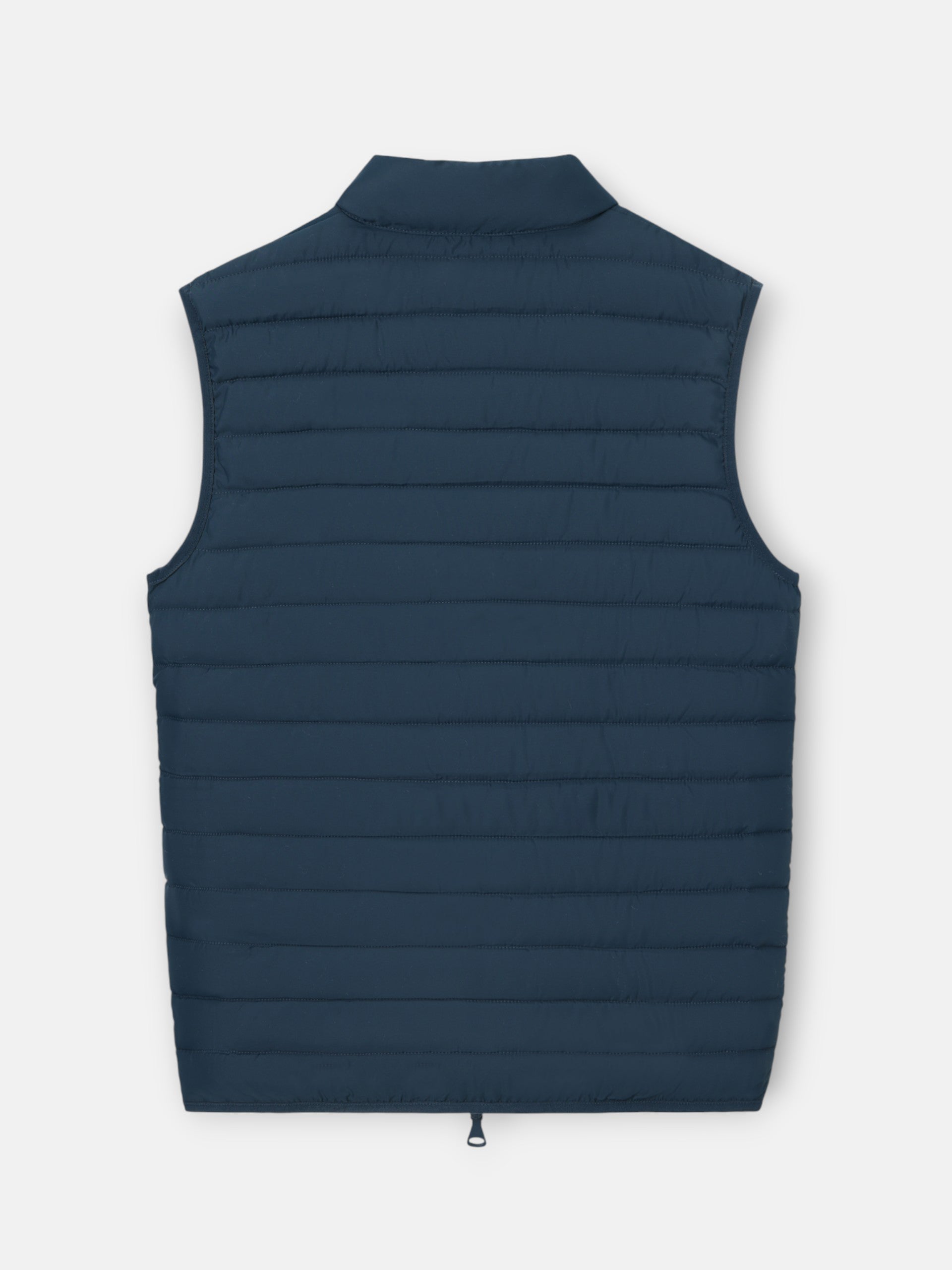 Navy blue padded vest