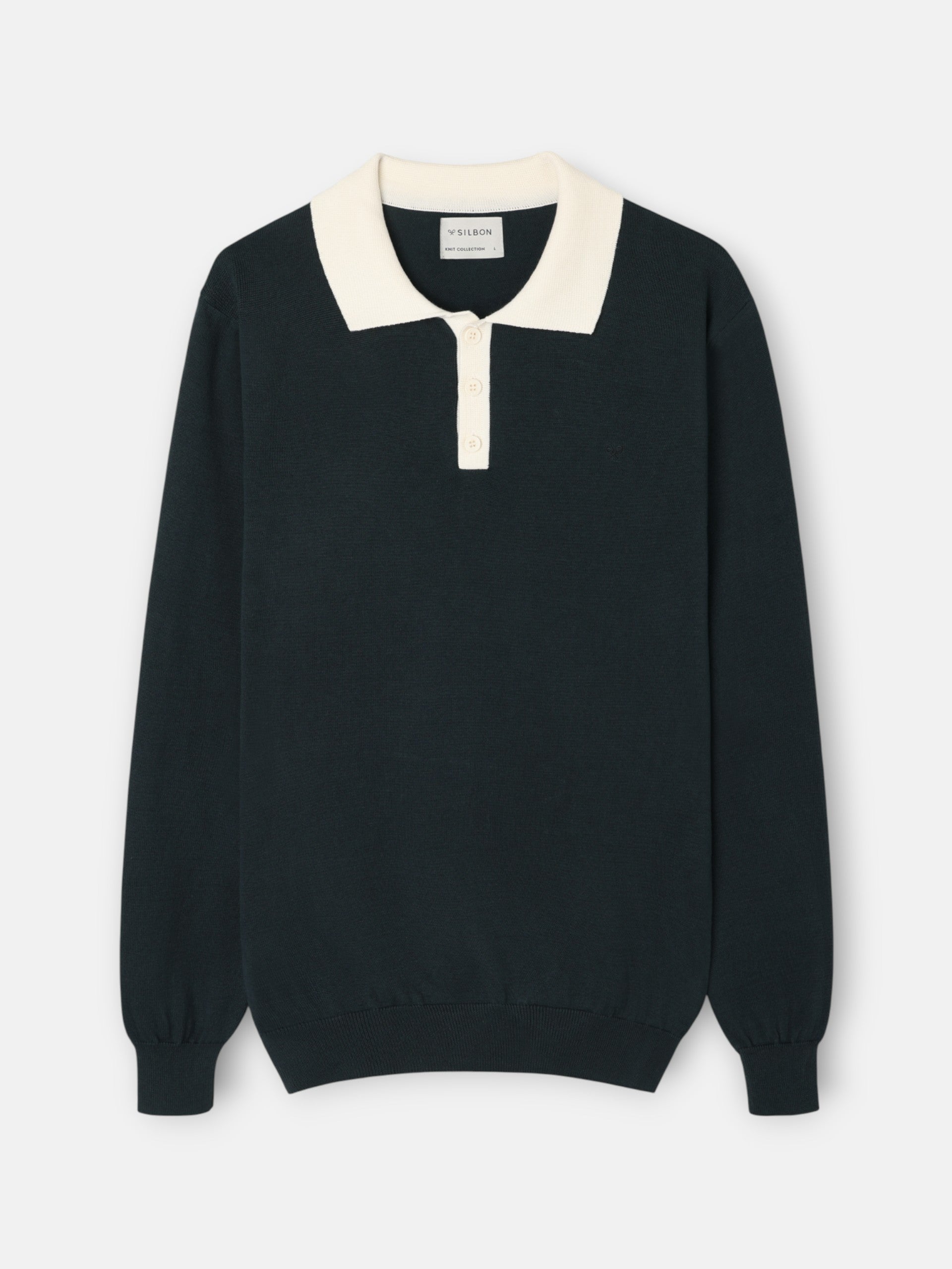 Cruise green polo neck sweater