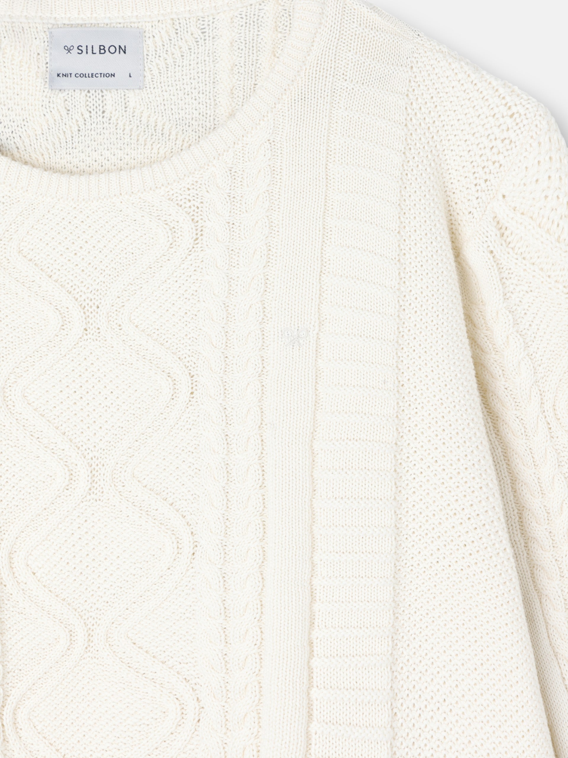 Jersey ochos parche cruise crema