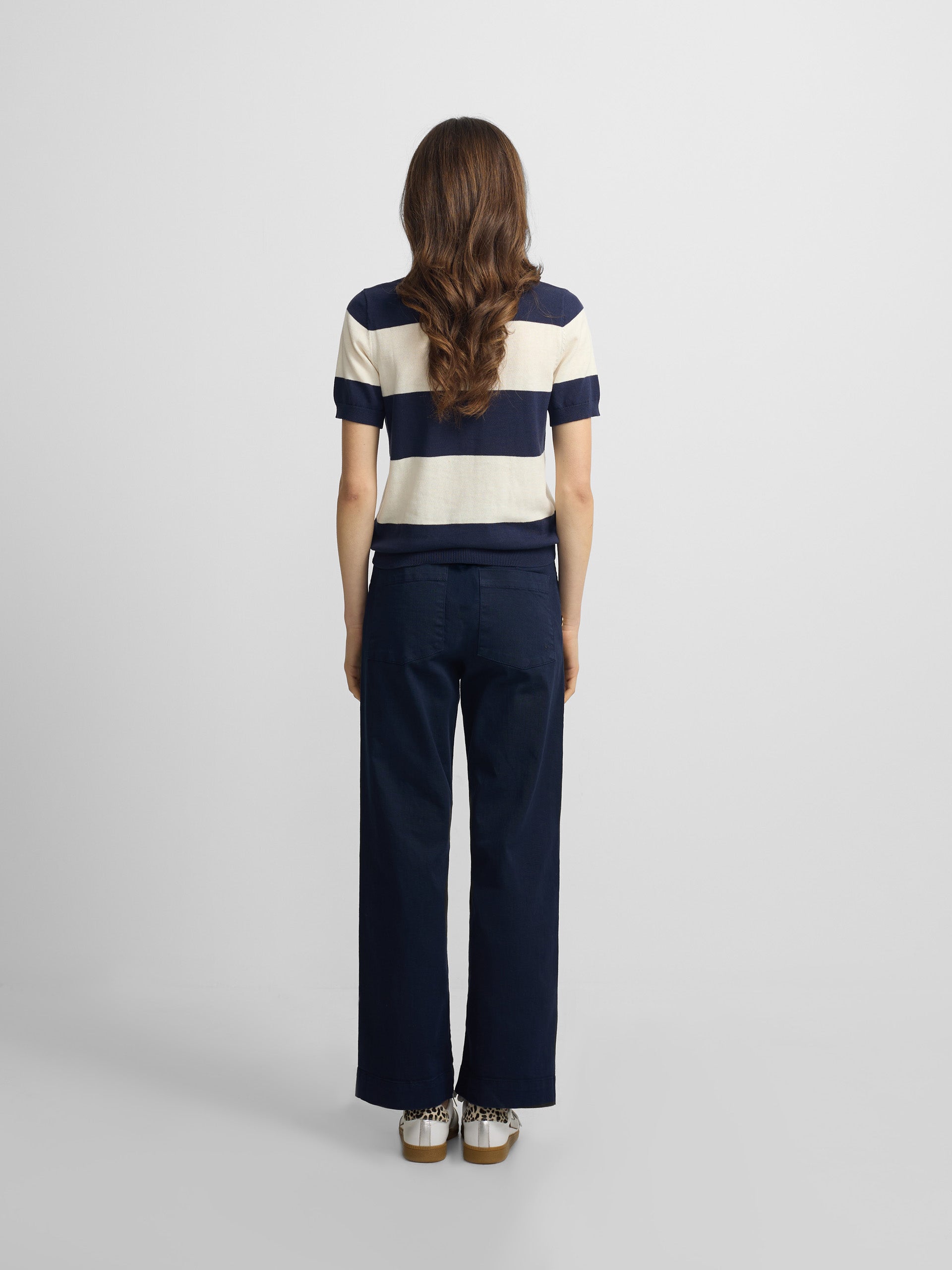 Pantalon marin bleu marine