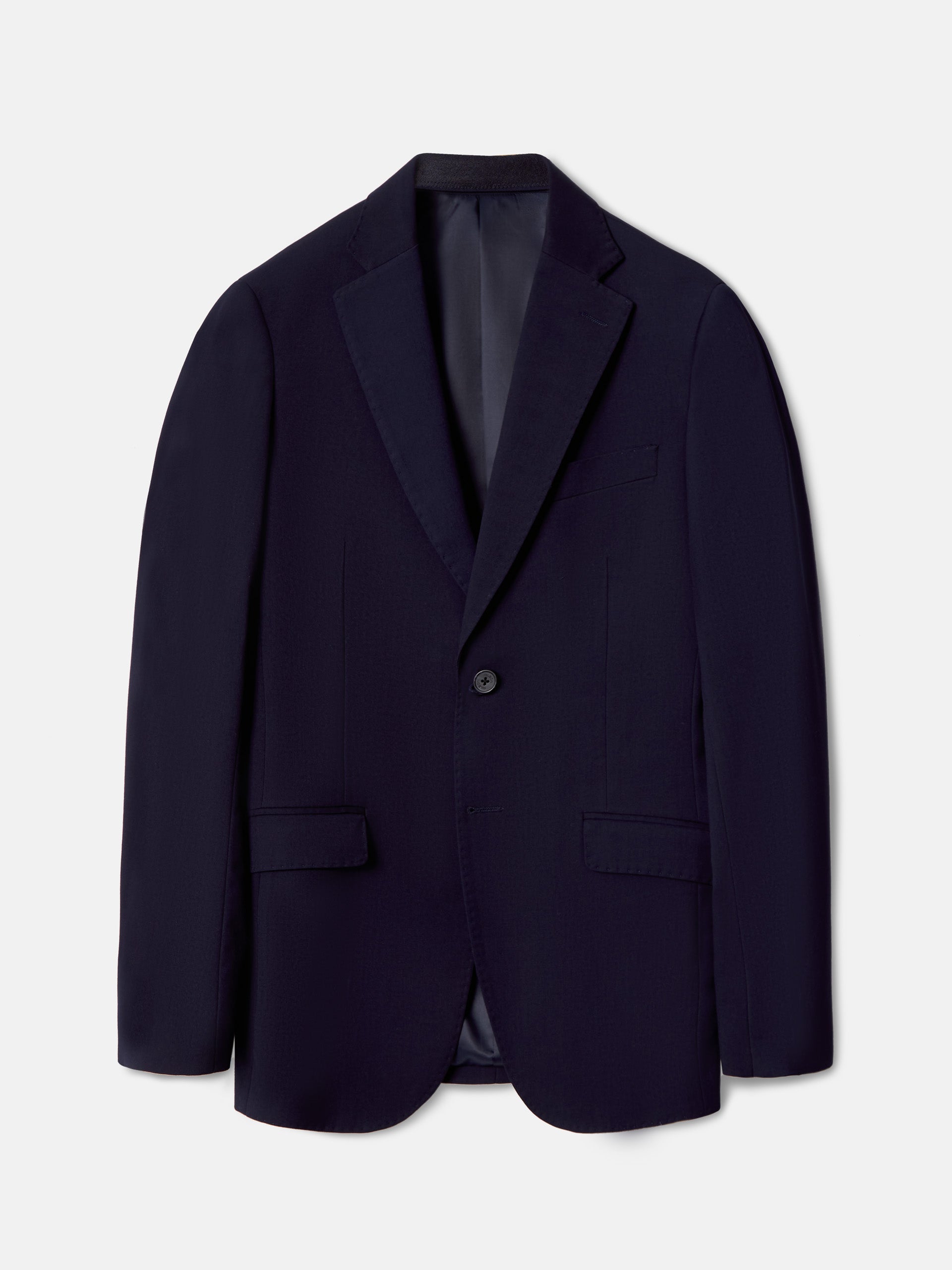 Essential navy blue suit jacket