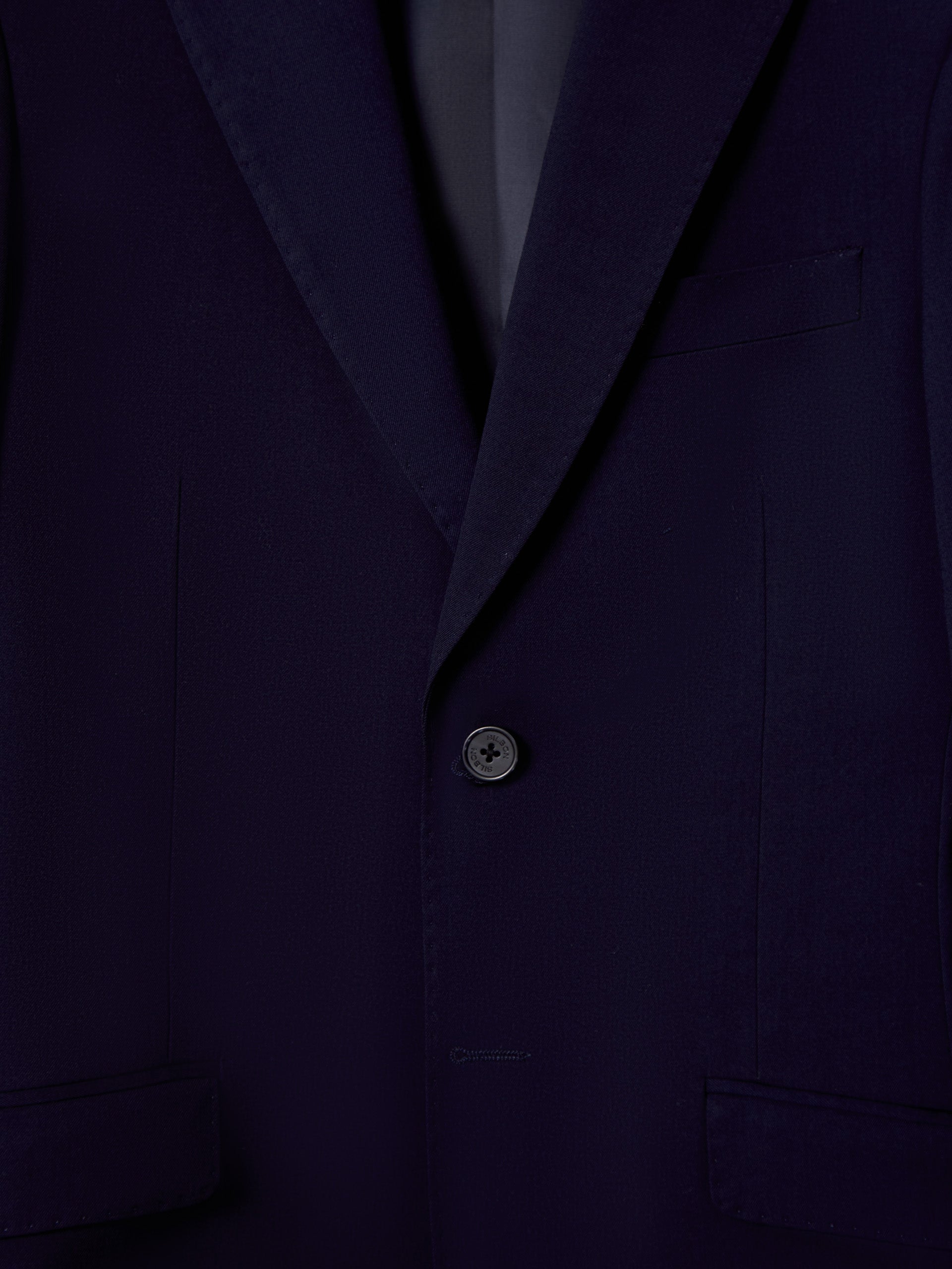 Essential navy blue suit jacket