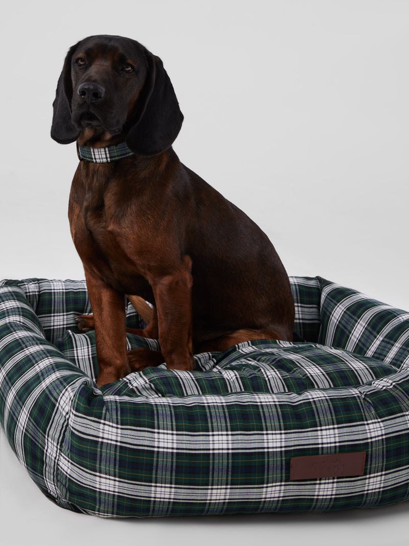 Cama grande perro SILBONxLADRANGAUCHO tartan