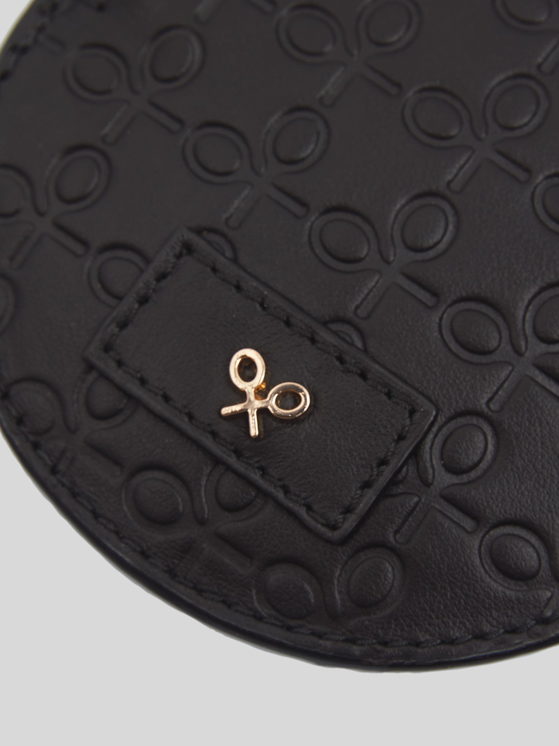 Monedero silbon piel negro