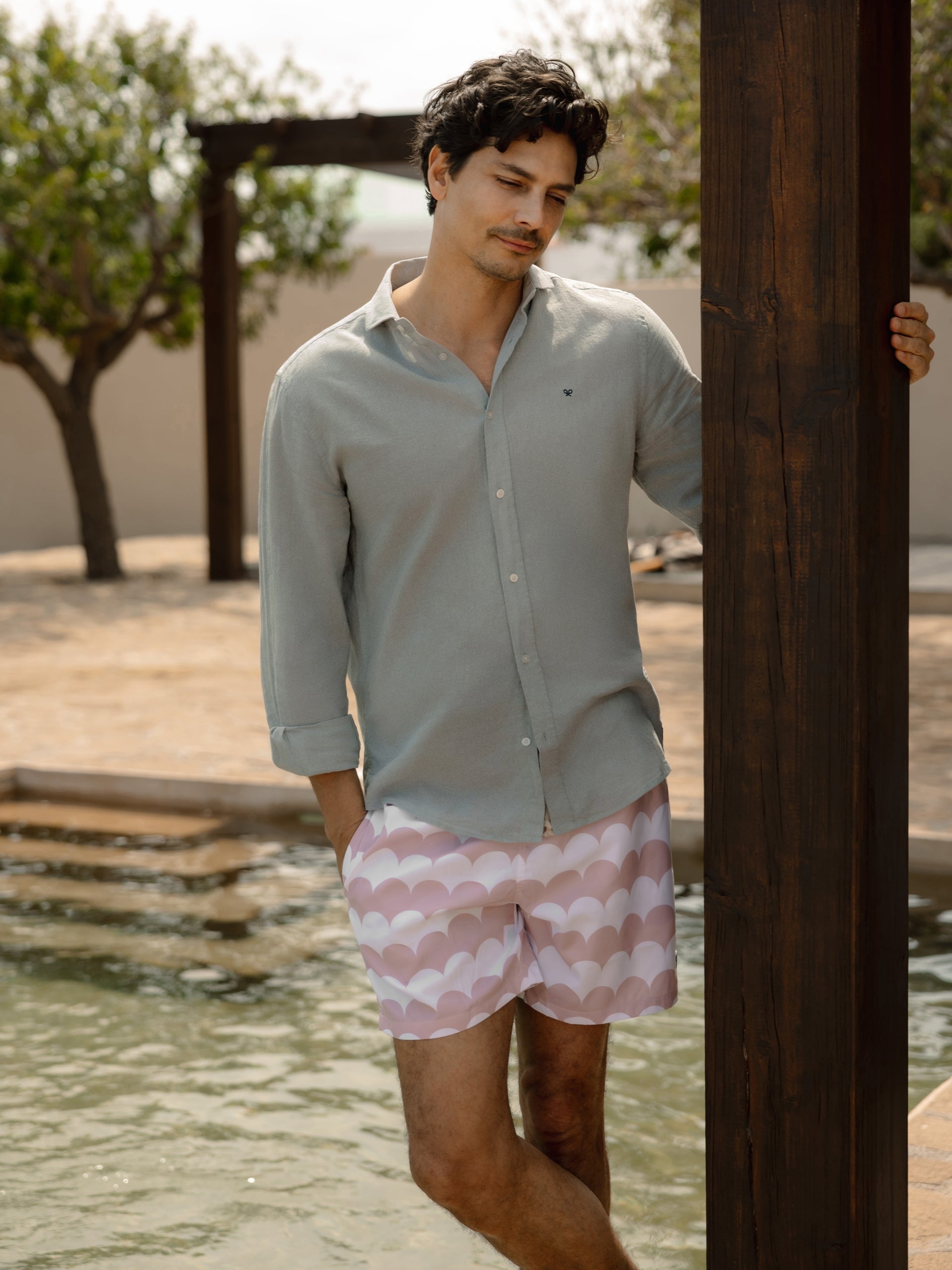 Bañador maxiolas coral