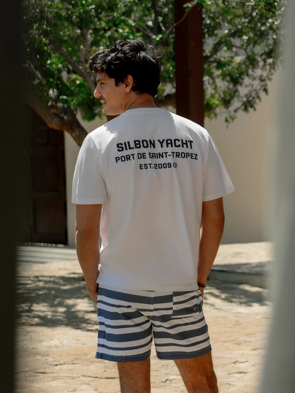 Camiseta Silbon Yacht blanca