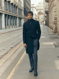 Pantalon traje unique pata de gallo gris