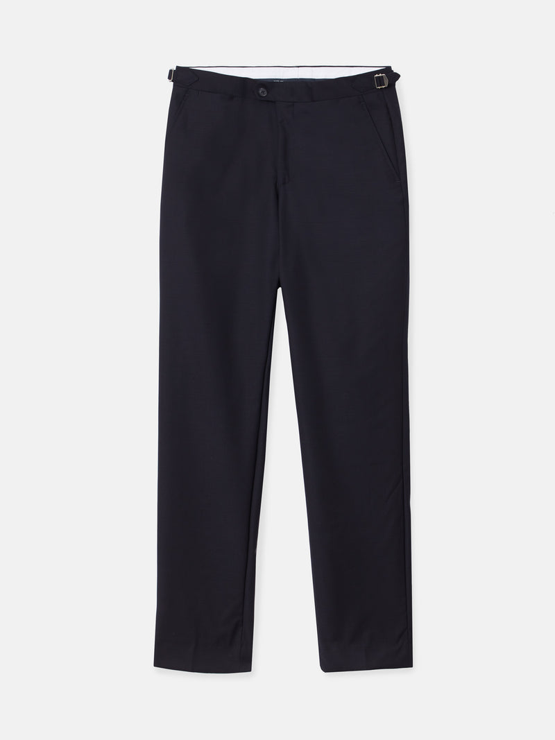 Pantalon chaque stretch bleu marine