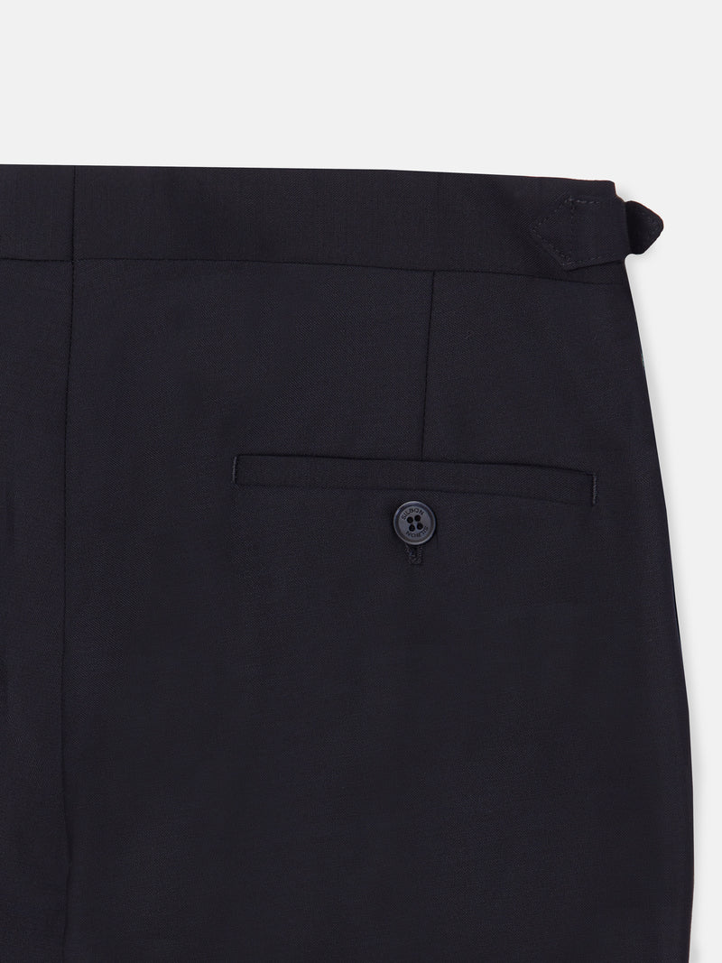 Pantalon chaque stretch bleu marine