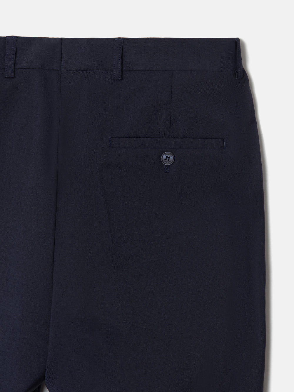 Pantalon traje natural stretch azul claro