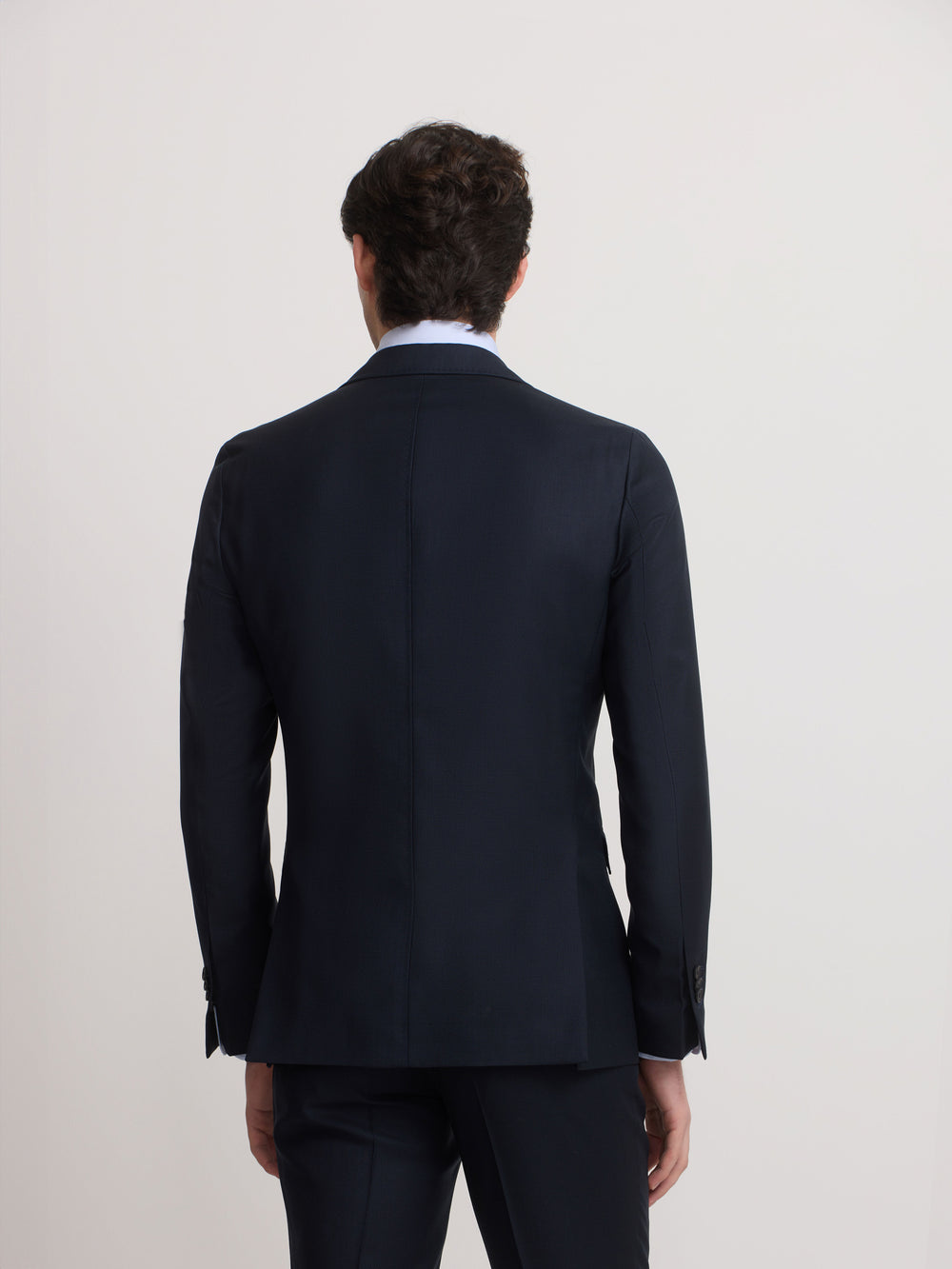 Americana suit ojo de perdiz navy