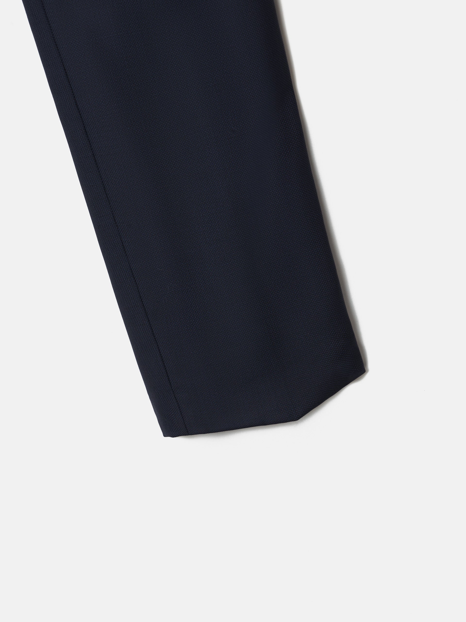 Pantalon costume œil de perdrix bleu marine