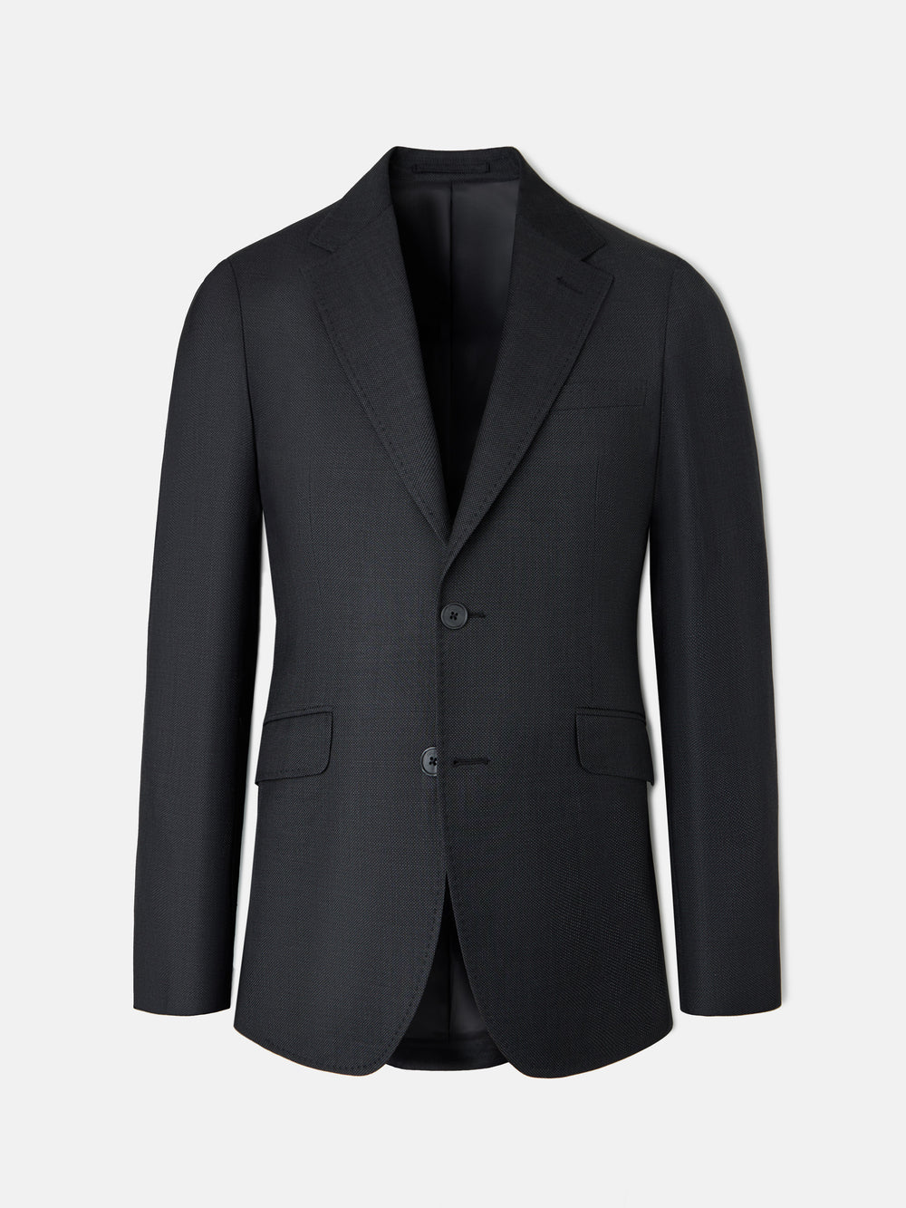 Grey birdseye suit jacket
