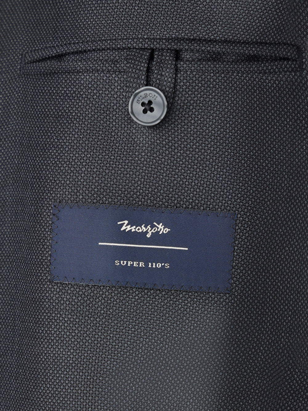 Grey birdseye suit jacket