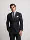 Americana suit ojo de perdiz gris