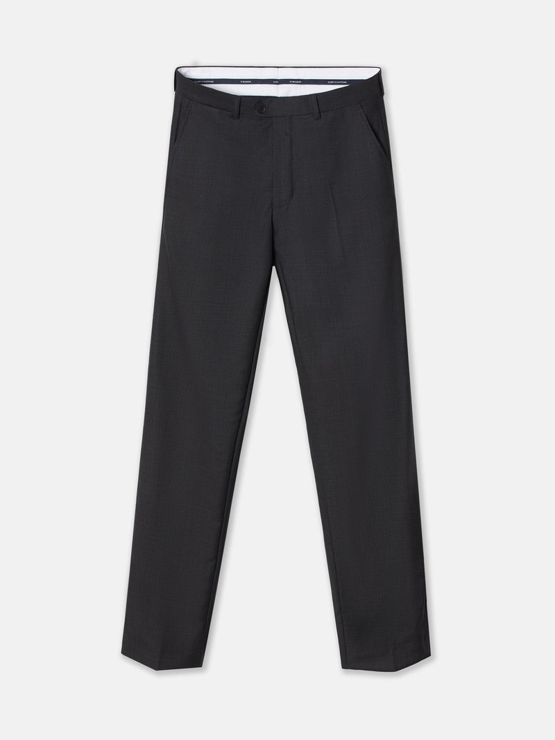 Pantalon de costume œil de perdrix gris