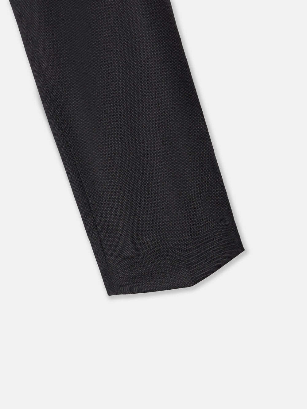 Grey birdseye suit trousers