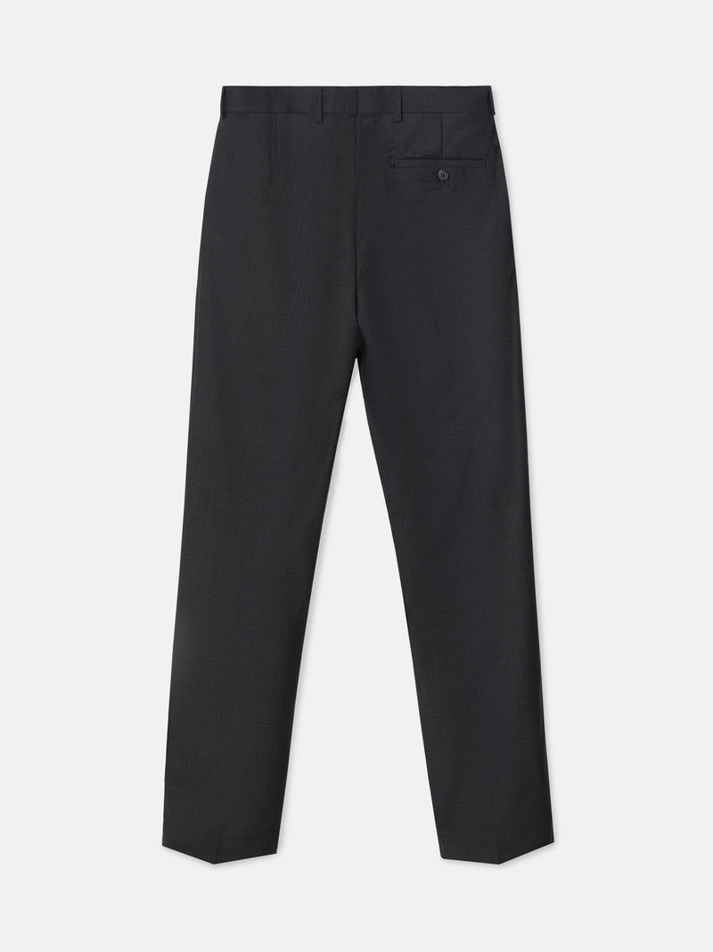 Pantalon de costume œil de perdrix gris