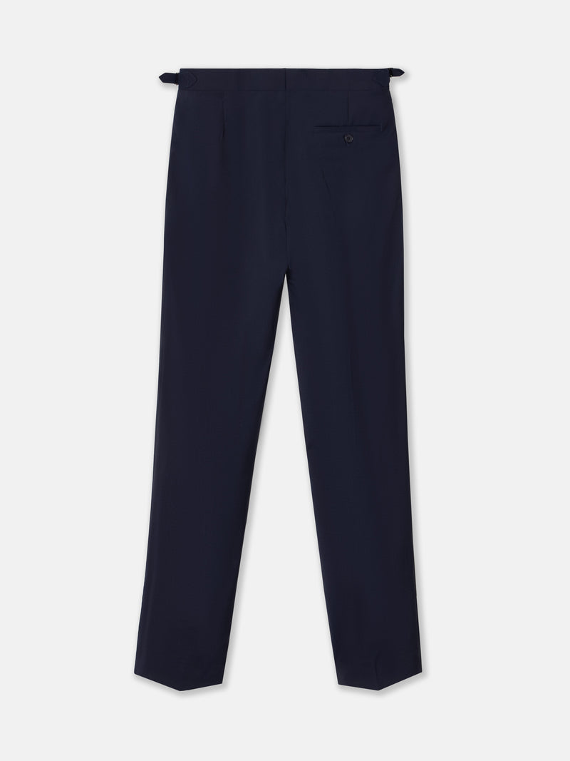 Light blue chaque stretch trousers
