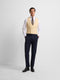 Pantalon chaque stretch bleu clair