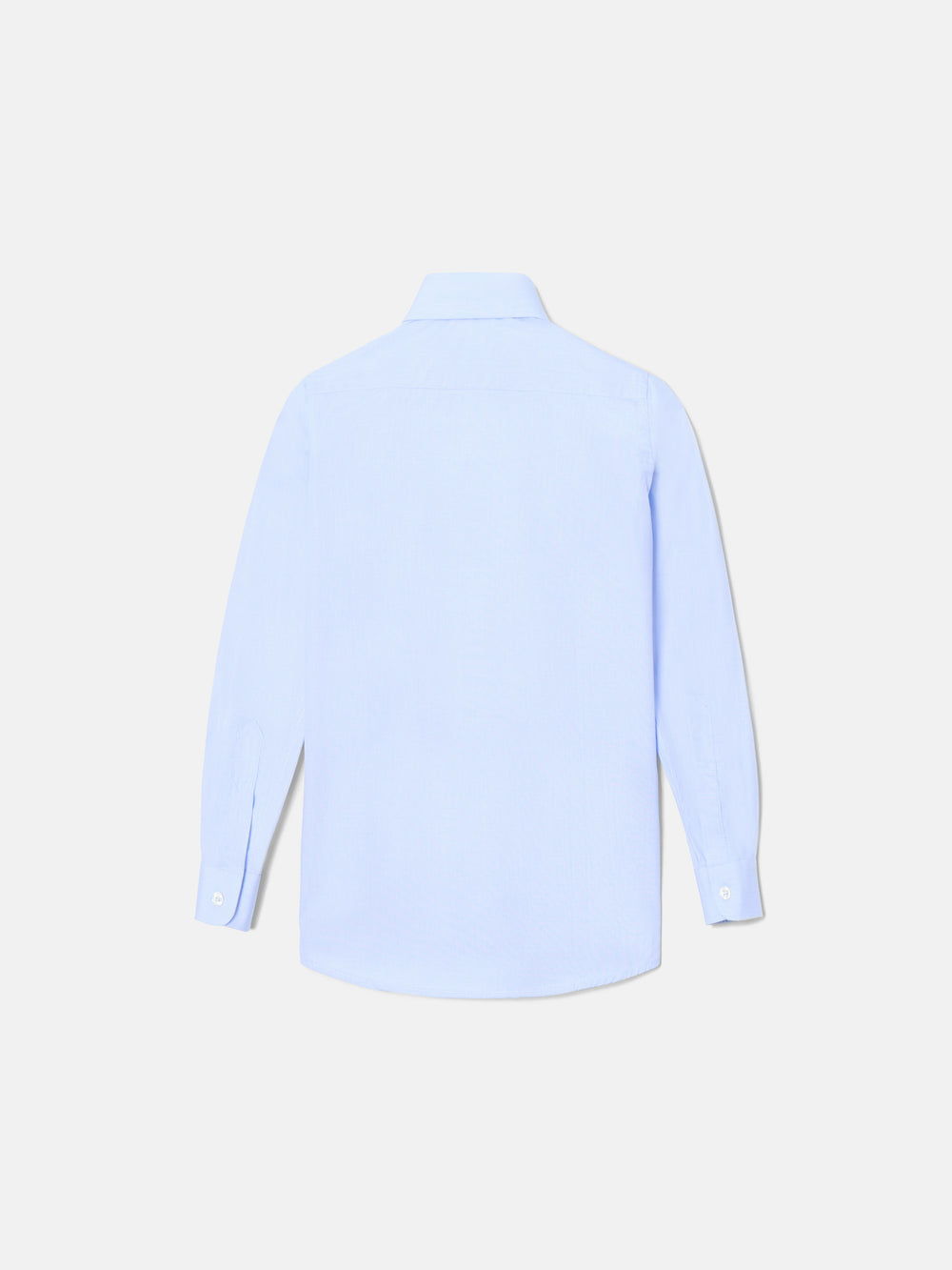 Kids dress shirt with simple cuff in light blue