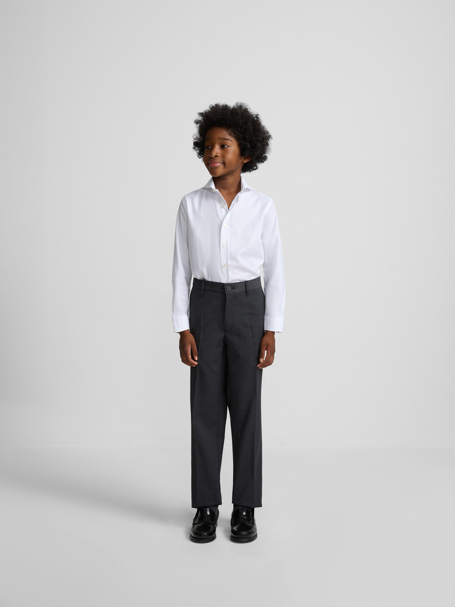 Pantalon vestir kids clasico gris