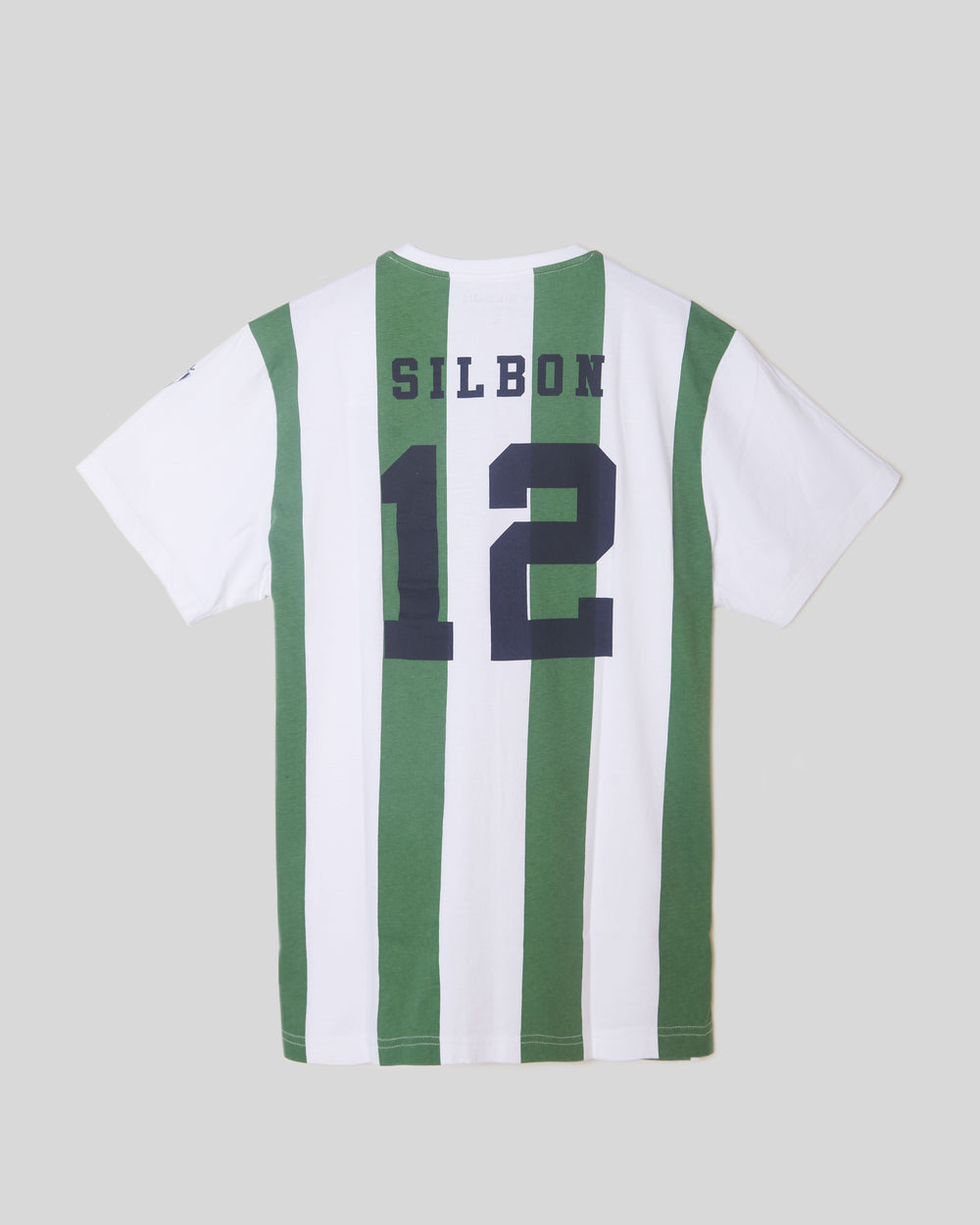 Camiseta retro blanquiverde silbon blanca