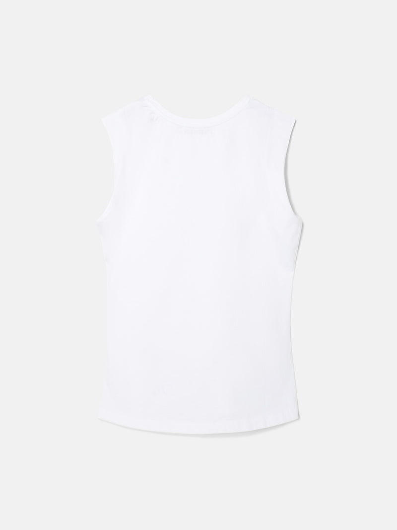 Camiseta woman sun blanca