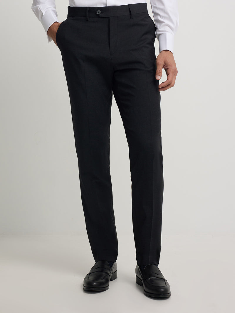 Pantalon de costume classique gris foncé