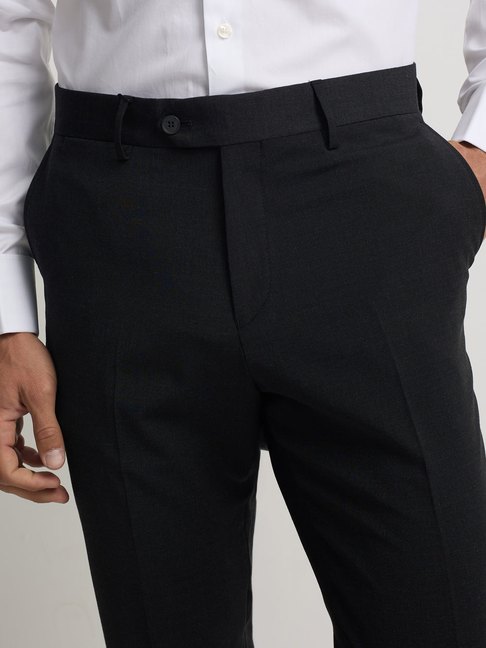 Pantalon de costume classique gris foncé