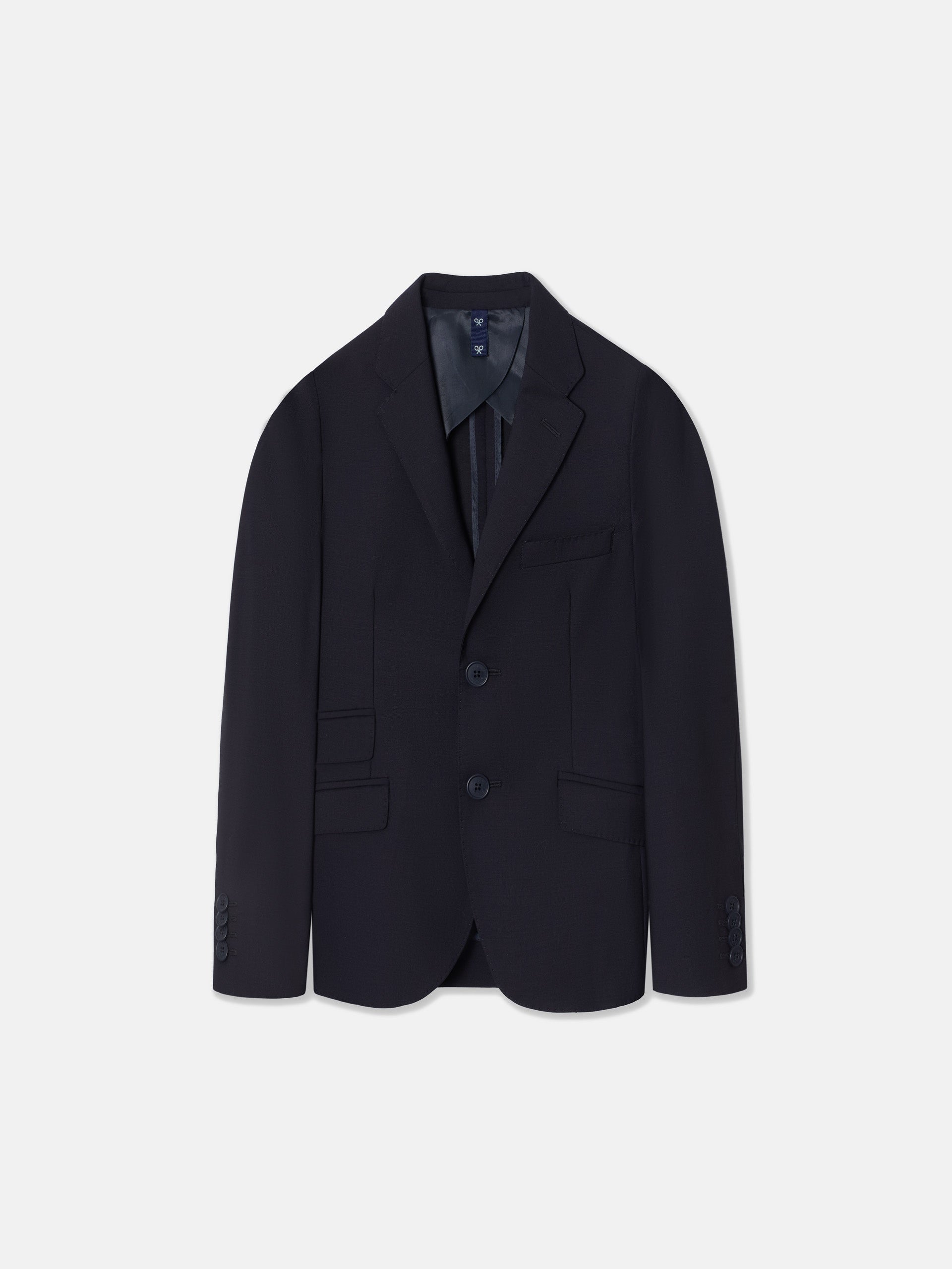 Veste blazer classique enfant bleu marine