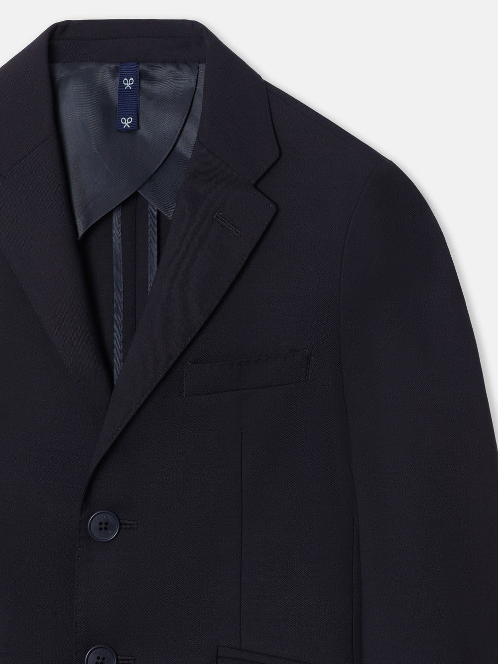Veste blazer classique enfant bleu marine