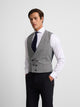Chaleco chaque silbon principe de gales gris