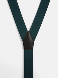 Tirante silbon verde liso