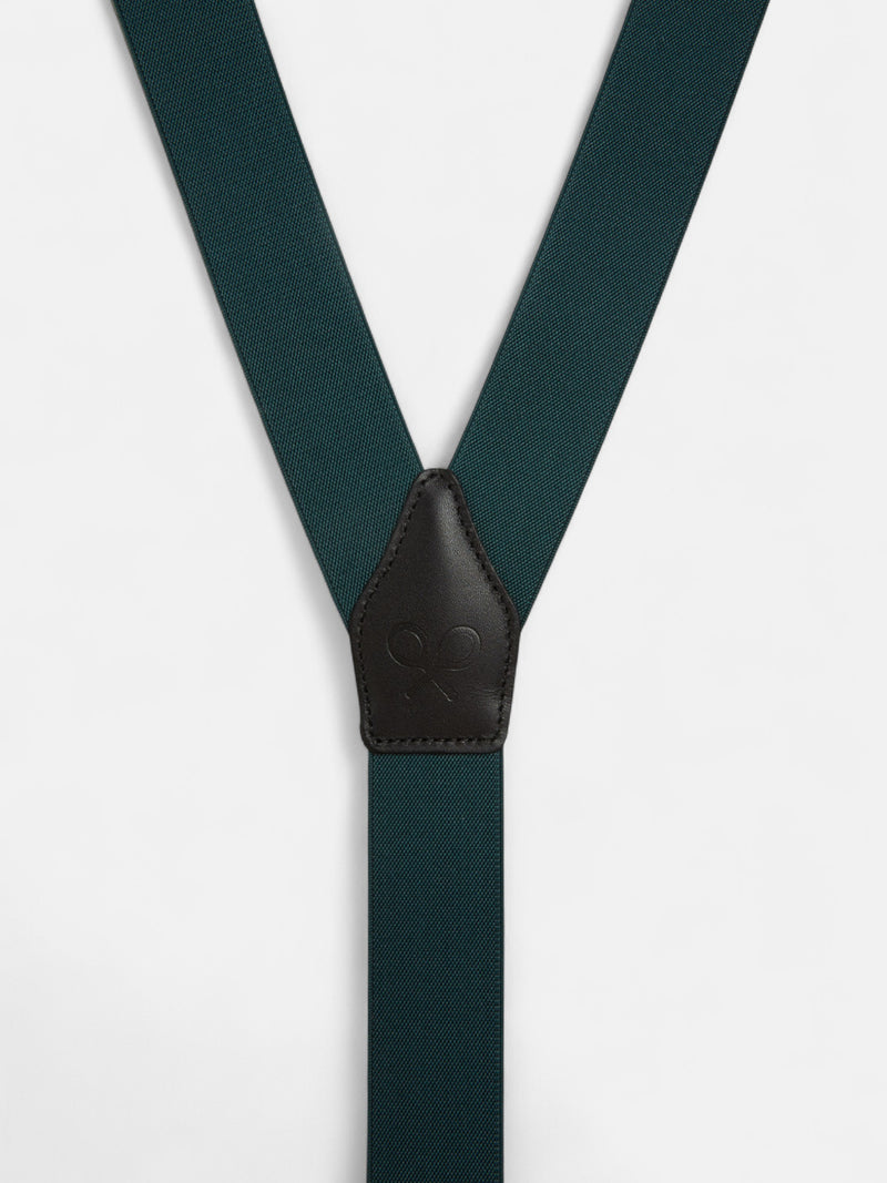 Tirante silbon verde liso