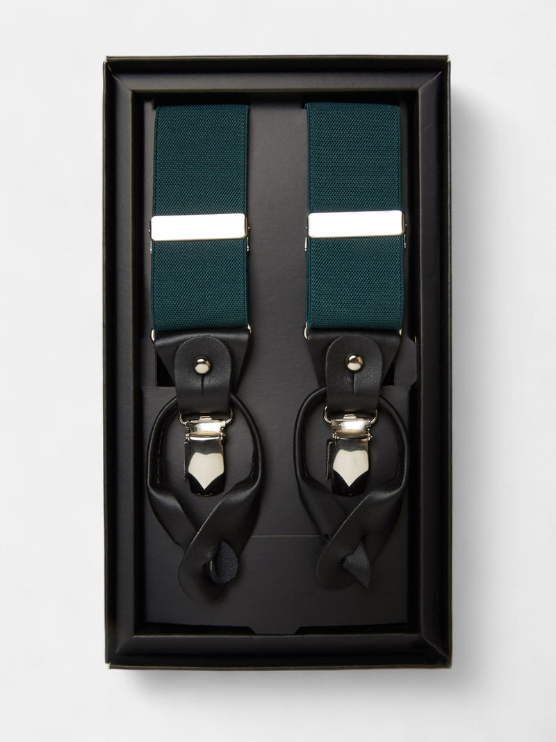 Tirante silbon verde liso