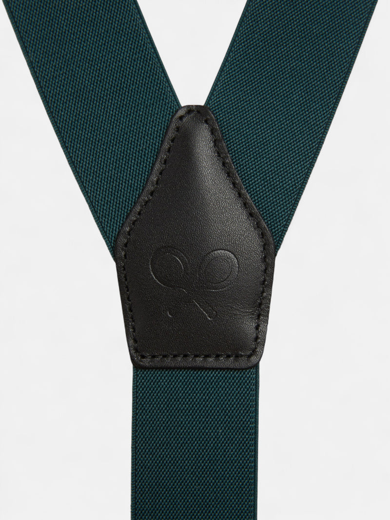 Tirante silbon verde liso