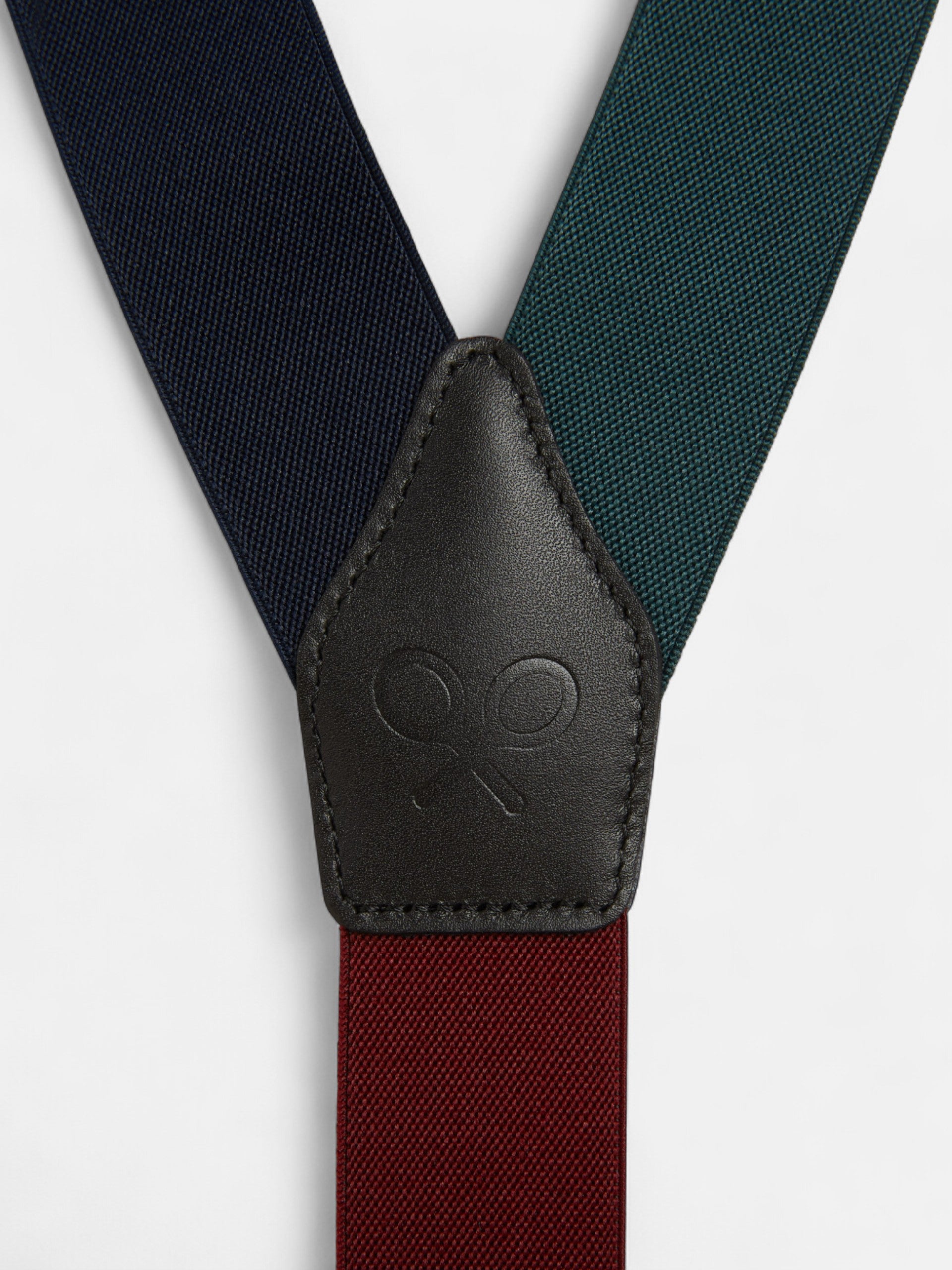 Silbon multicolor suspenders
