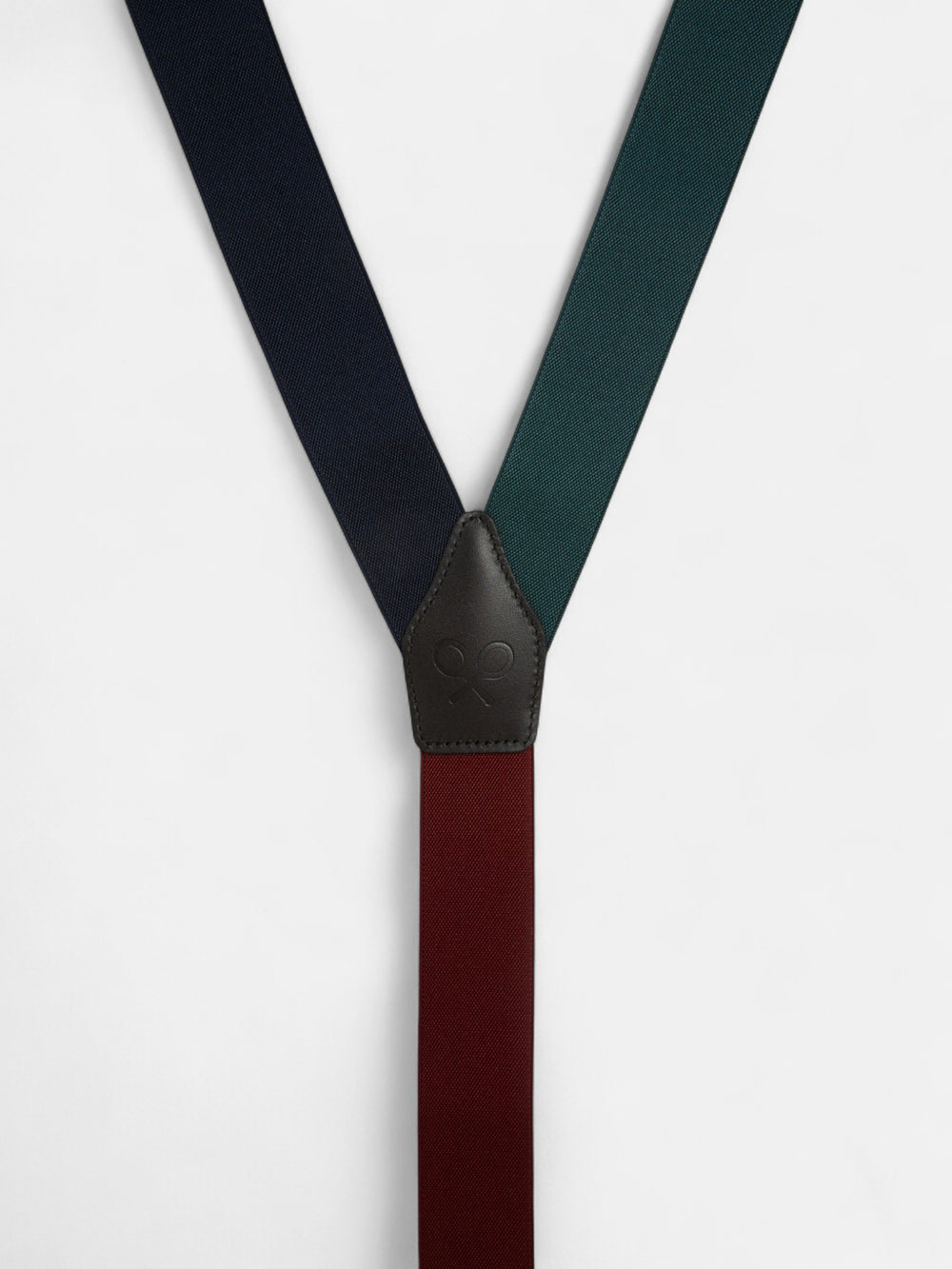 Silbon multicolor suspenders