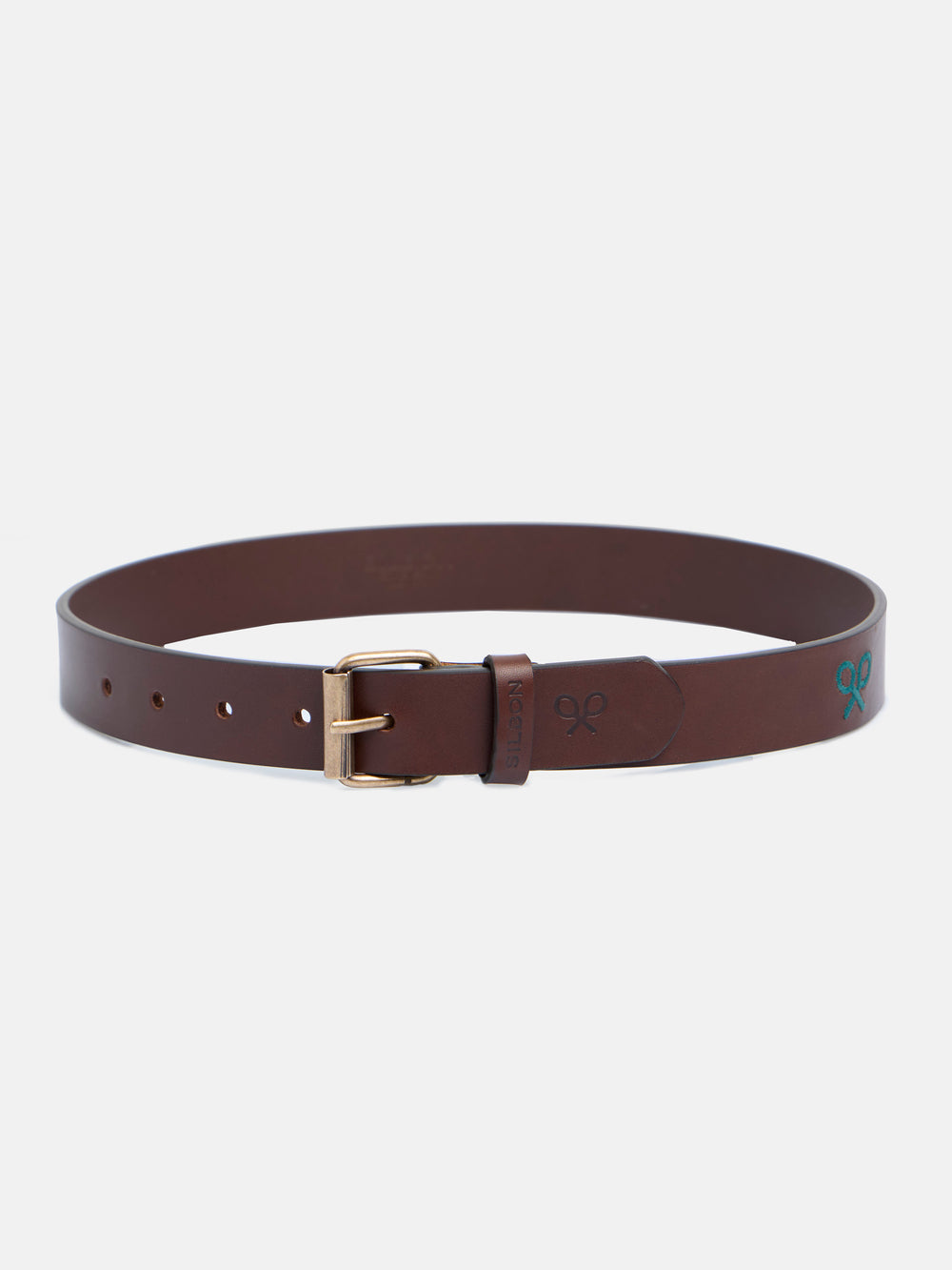 Ceinture enfant en cuir raquettes couleurs