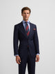 Essential medium blue suit jacket