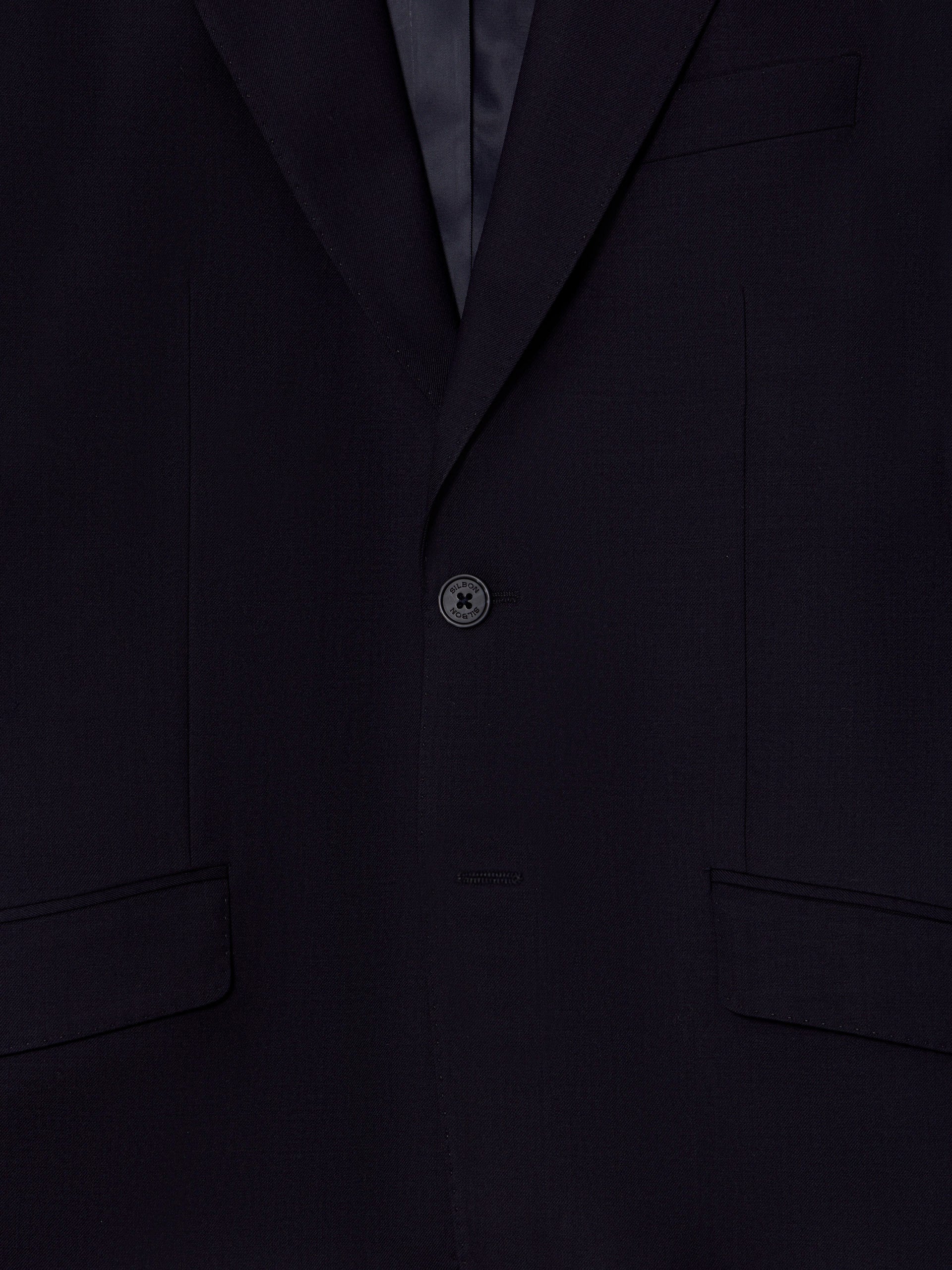 Americana traje natural stretch dark navy