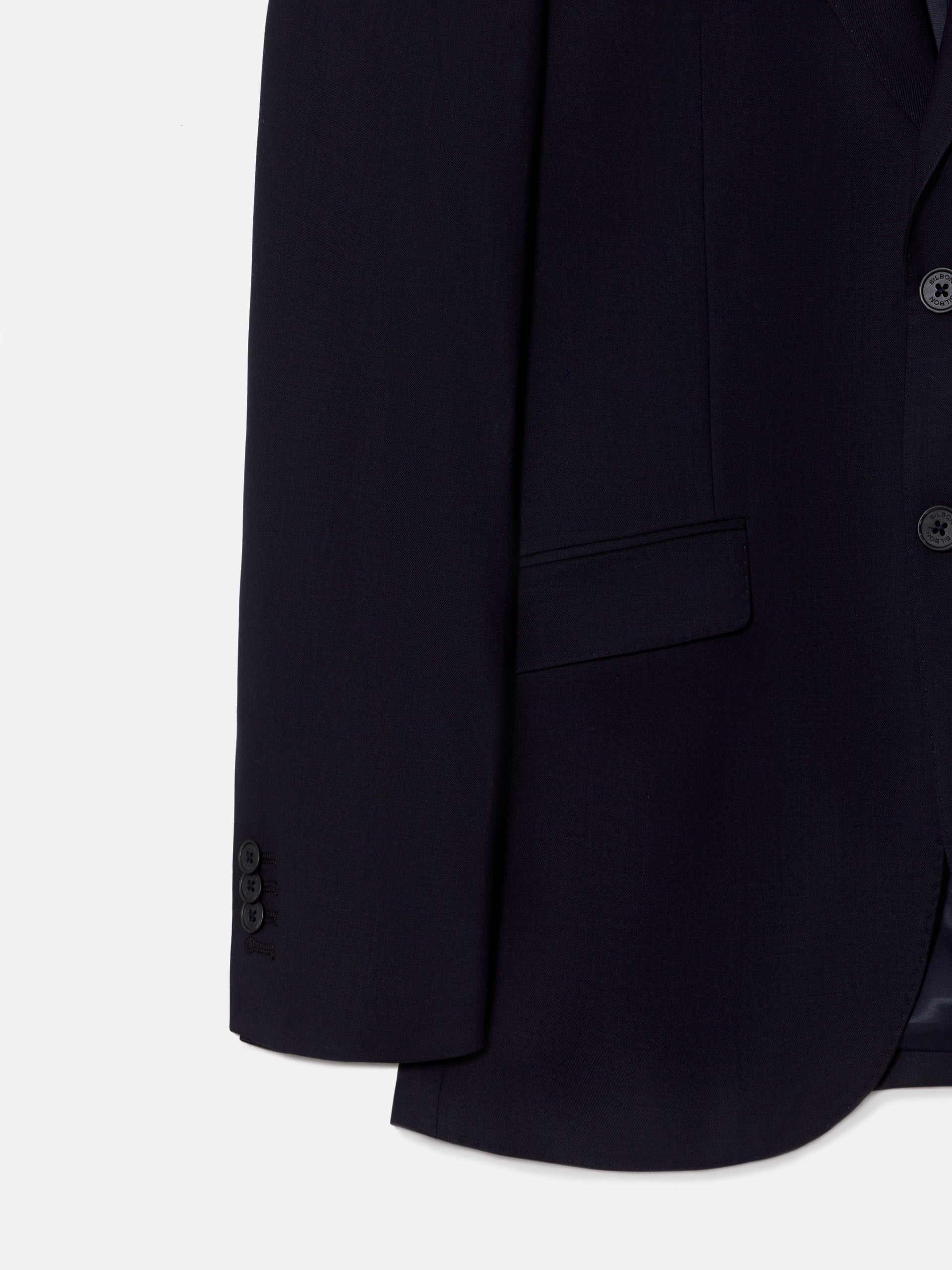 Americana traje natural stretch dark navy