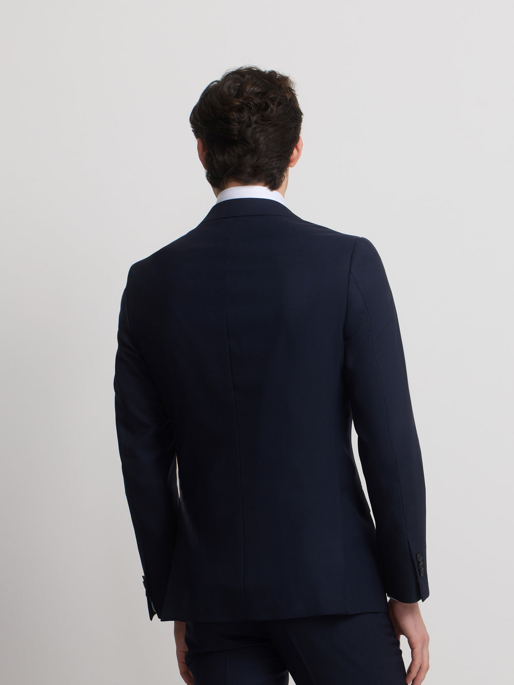 Americana traje natural stretch dark navy
